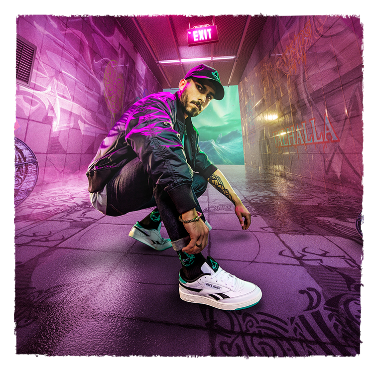 reebok valhalla moletom com capuz