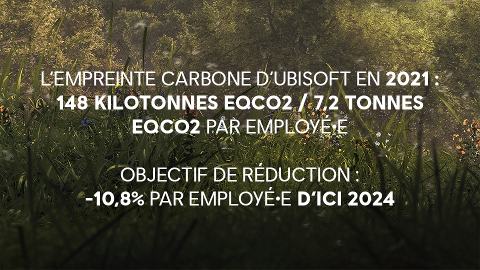 [UN] Ubisoft’s Environmental Commitment – 2022 Update - PlayGreen Carbon Footprint FR