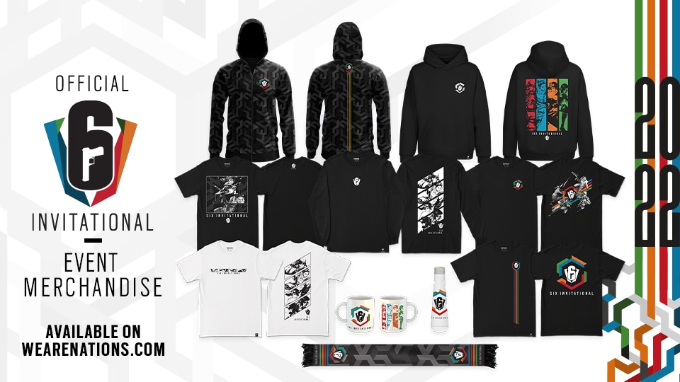 [R6SE] - Your Guide to the Six Invitational 2022 - WAN Event Merch