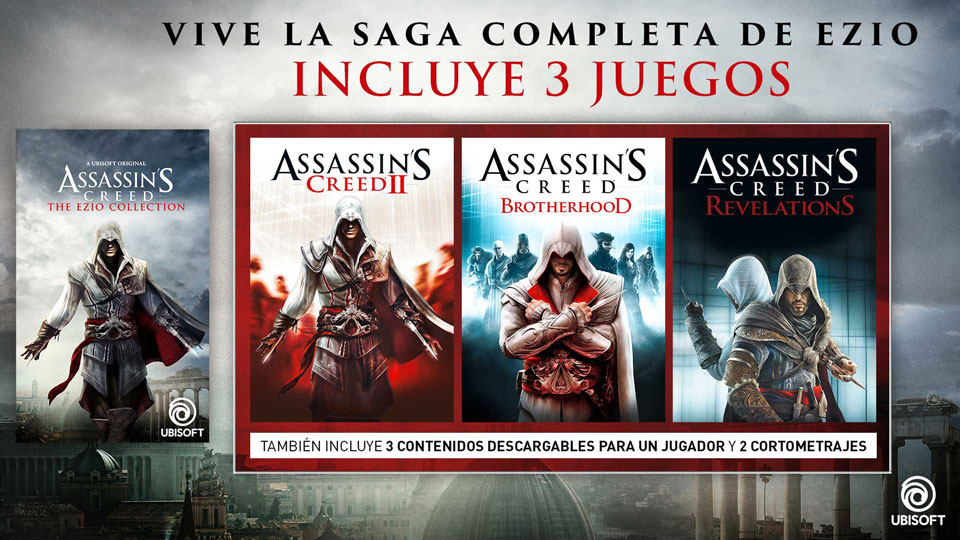 Assassin’s Creed: The Ezio Collection Ya Está Disponible en Nintendo Switch