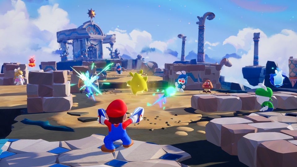 [UN] How the Mario + Rabbids Sparks of Hope Team Updated Kingdom Battle’s Weapon System - Dual Slingers - IMG