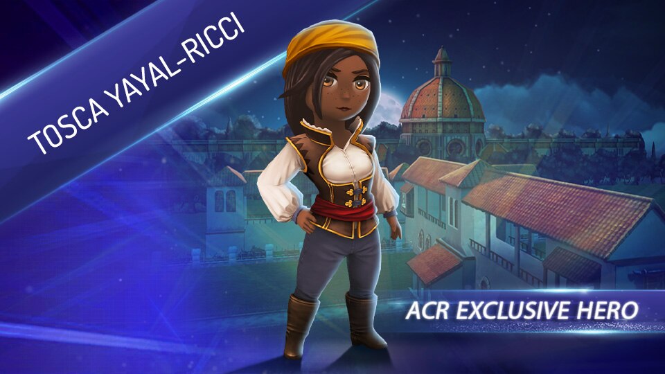 [ACV] [News] Travel to Naples and help the Auditores take down Rodrigo Borgia in the latest update from Assassin's Creed Rebellion! - NewHero ToscaYayalRicci Reveal 960x540