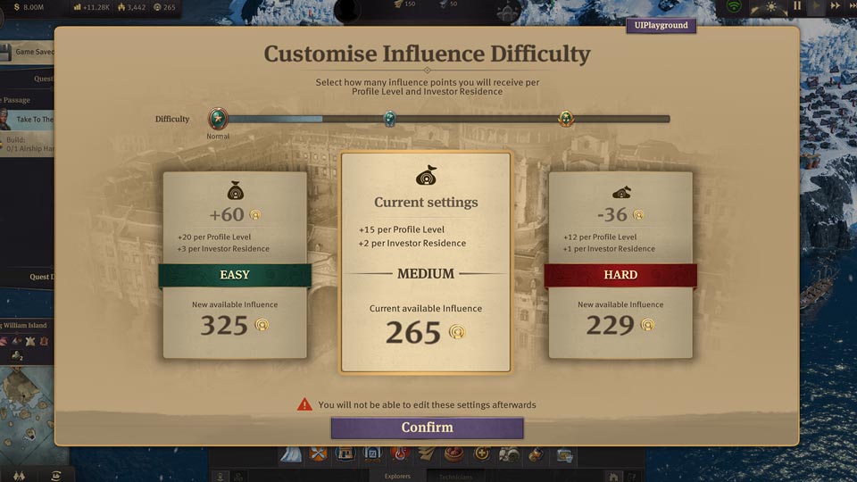 UN News Anno 1800 - Seat of Power - IMG 01 - Customize Influence