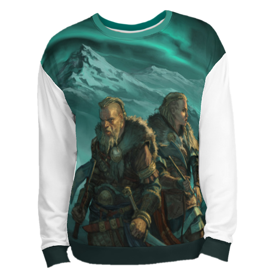 [UN] [News] Add Viking Vibes to Your Wardrobe with Assassin’s Creed Valhalla Merchandise - SIGURD-EIVOR-SWEATSHIRT