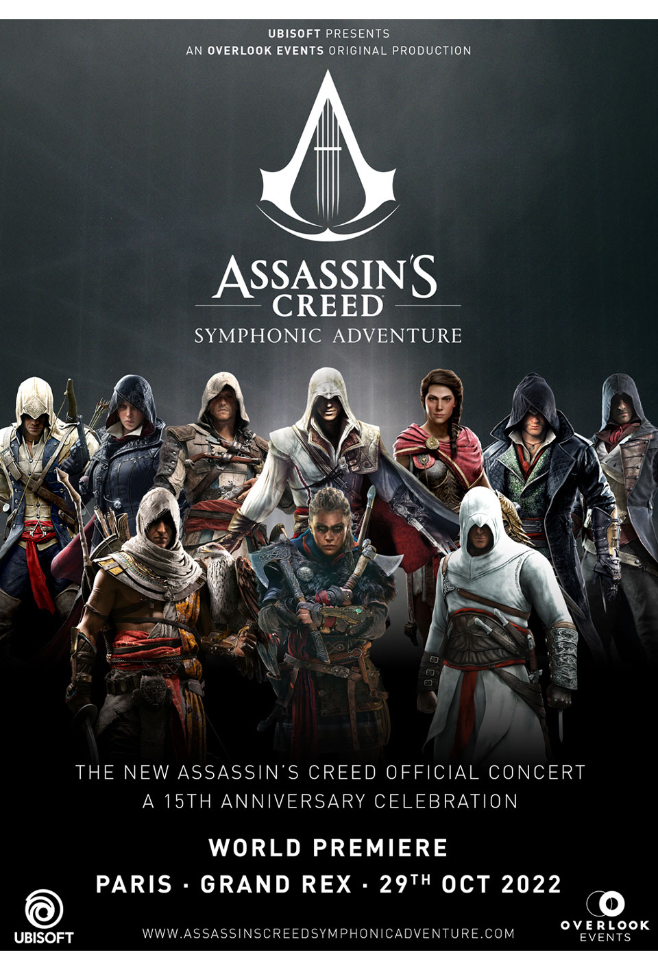[UN] Assassin’s Creed Symphonic Adventure Live Concert Coming In 2022 - POSTER