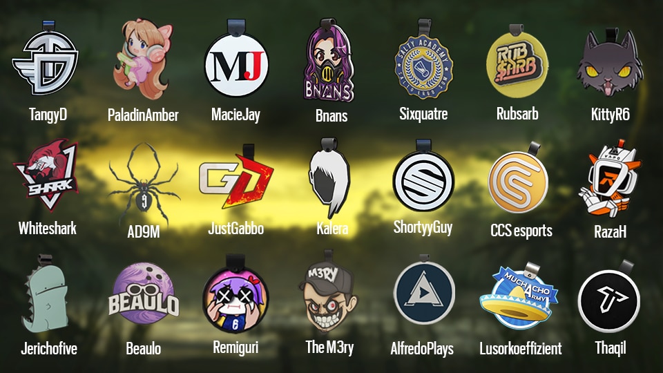 [R6S][News] New Rainbow Six Siege Streamer Charms For Y7S2 - Streamer Charms 3 updated